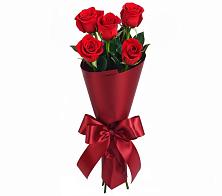 Букет 5 Красных роз Эдлесс Лав в Кабанске