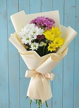 Букет цветов из:  Хризантемы в Кабанске