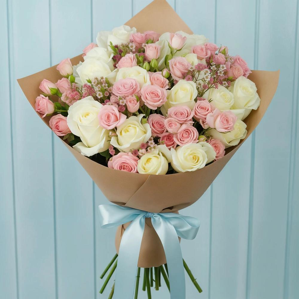 Букет цветов из: Розы в Кабанске