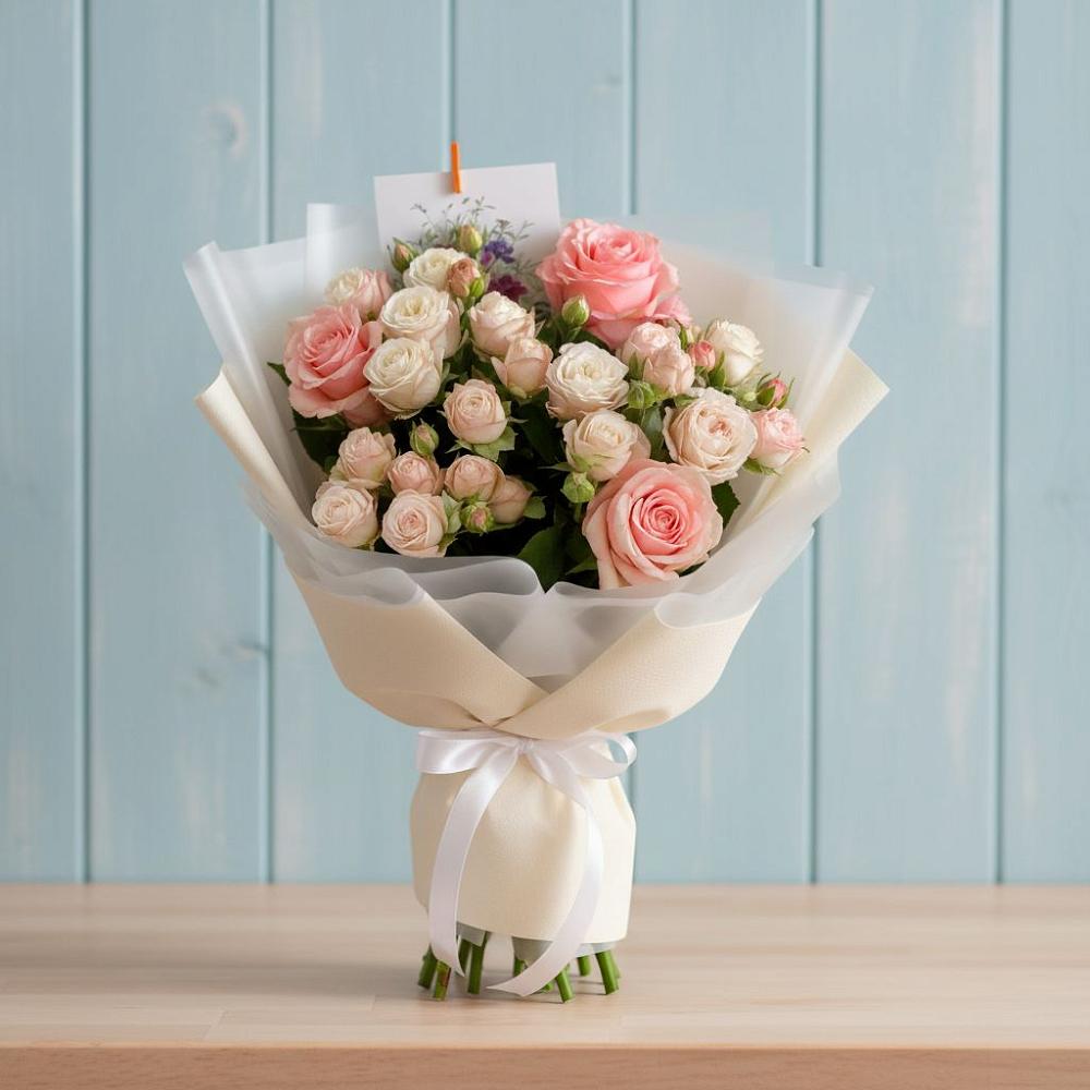 Букет цветов из: Розы в Кабанске