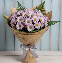 Букет цветов из:  Хризантемы в Кабанске
