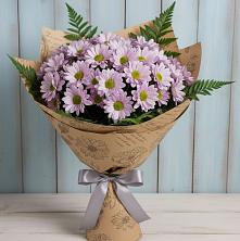 Букет цветов из:  Хризантемы в Кабанске