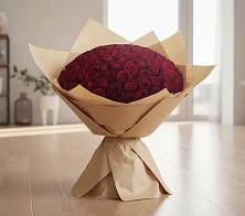 Букет 101 Красная роза в Кабанске