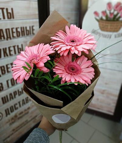 Букет цветов из: Герберы в Кабанске