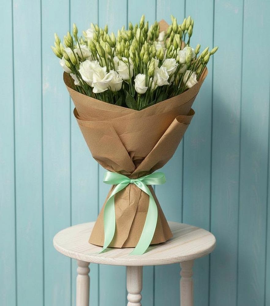 Букет цветов из: Лизиантусы в Кабанске