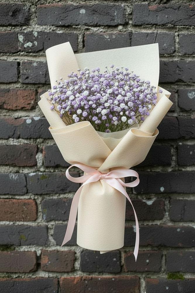 Букет цветов из: Гипсофила в Кабанске