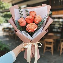 Букет цветов из:  Розы в Кабанске