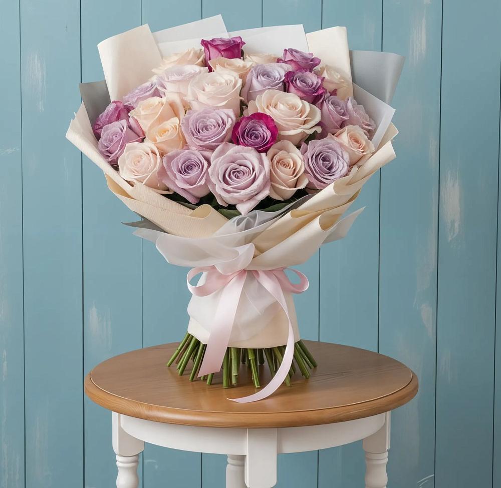 Букет цветов из: Розы в Кабанске