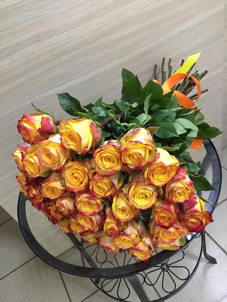 Букет Желтые розы в Кабанске