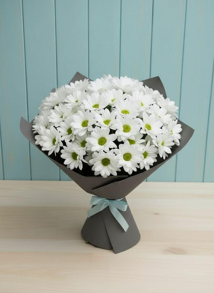 Букет цветов из: Хризантемы в Кабанске