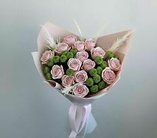 Букет цветов из:  Розы и Хризантемы #REPLACE_PRED# Кабанске