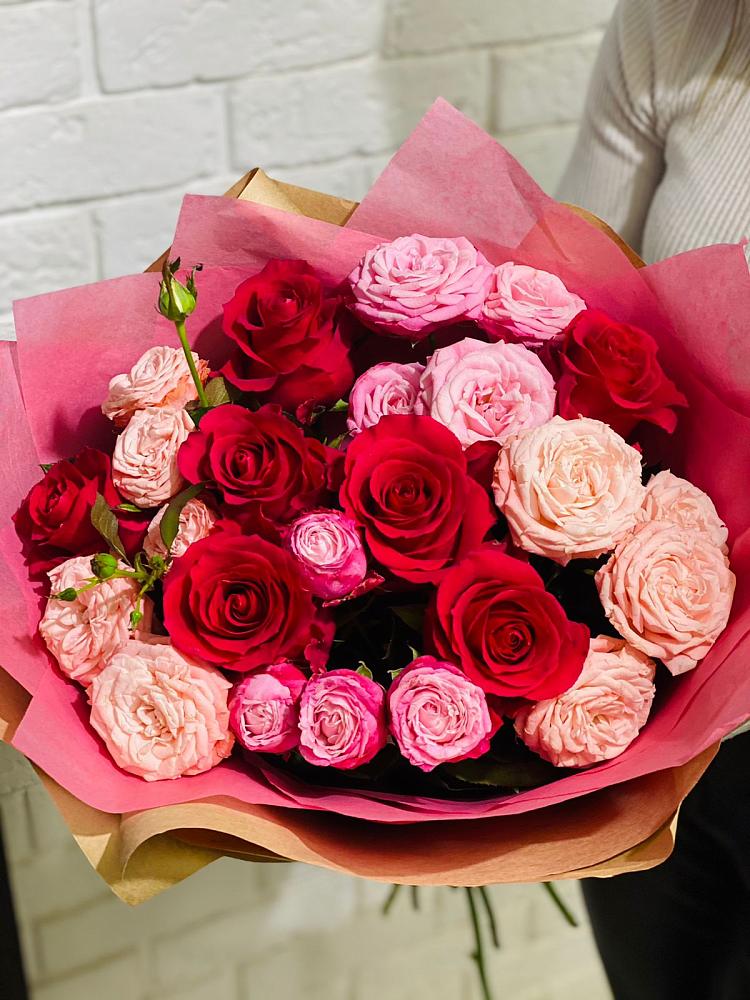 Букет цветов из: Розы в Кабанске