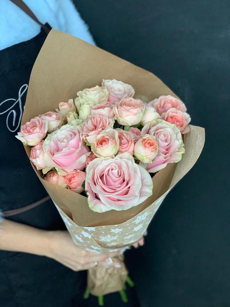 Букет цветов из: Хризантемы и Розы в Кабанске