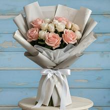 Букет цветов из:  Розы #REPLACE_PRED# Кабанске
