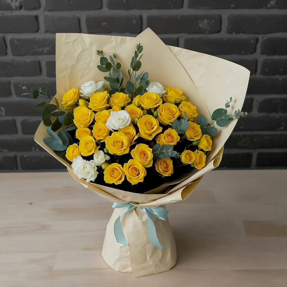 Букет цветов из: Розы в Кабанске