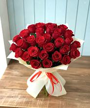 Букет 29 Красных роз в Кабанске
