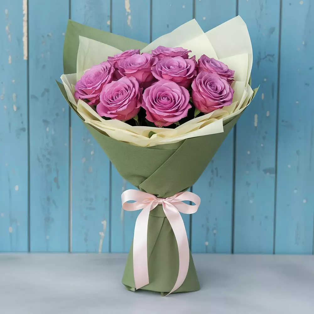 Букет Розы Фёрст Леди в Кабанске