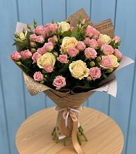 Букет цветов из:  Розы в Кабанске