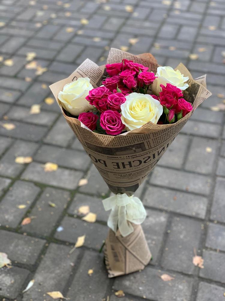 Букет цветов из: Розы в Кабанске