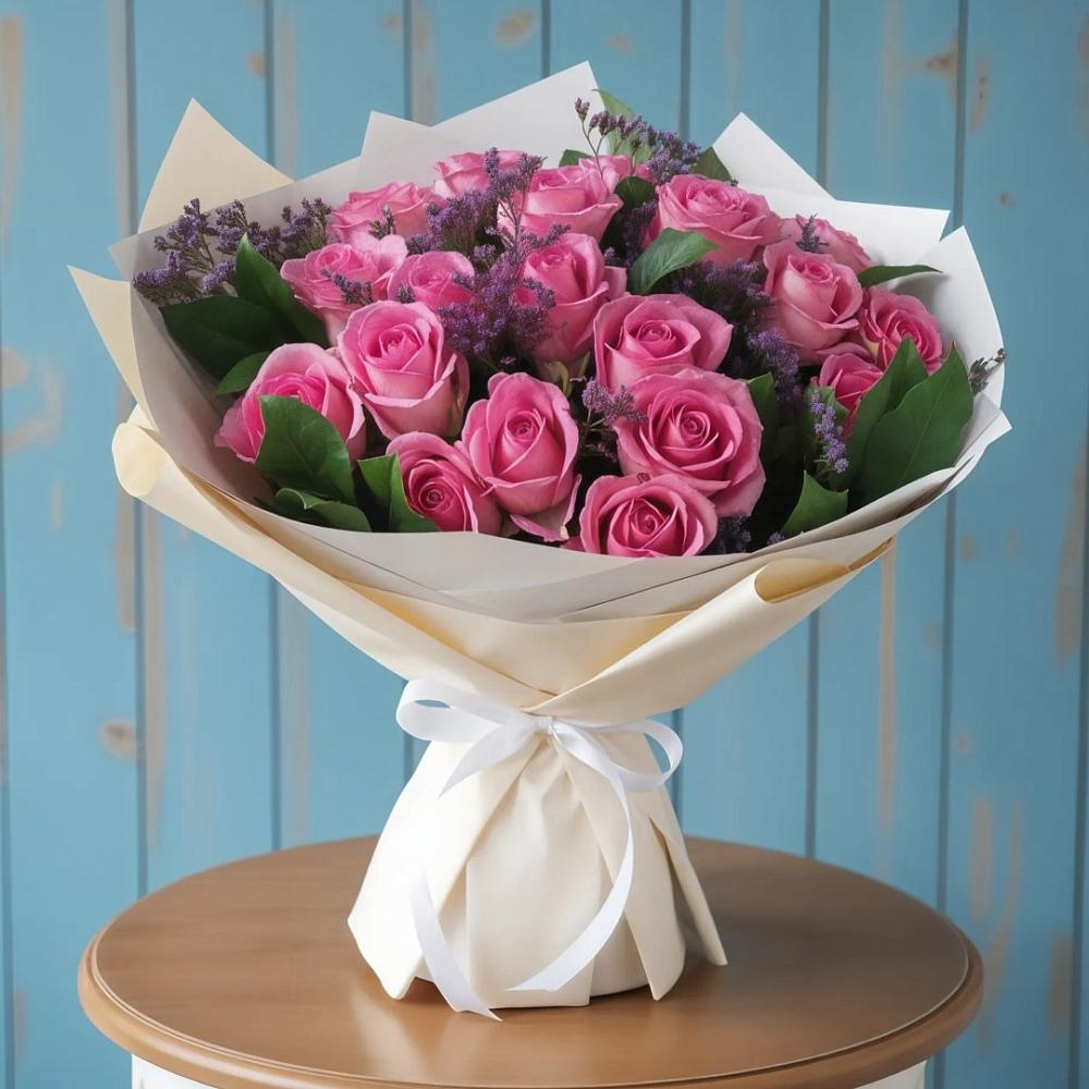 Букет цветов из: Розы в Кабанске