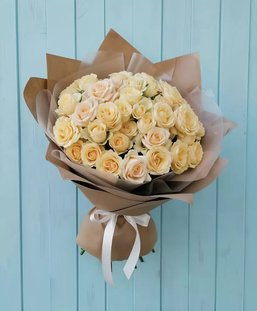 Букет Кремовое облако в Кабанске