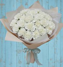Букет цветов из:  Гвоздики в Кабанске