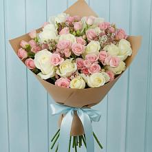 Букет цветов из:  Розы в Кабанске